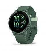 Смарт-годинник Garmin vivoactive 6 Metallic Jasper Green with Jasper Green Band (010-02985-02)