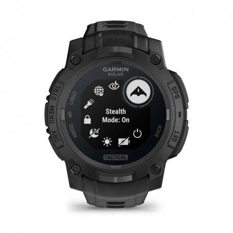 Смарт-часы Garmin Instinct 3 45mm Solar Tactical Edition Black with Black Band (010-02934-50)