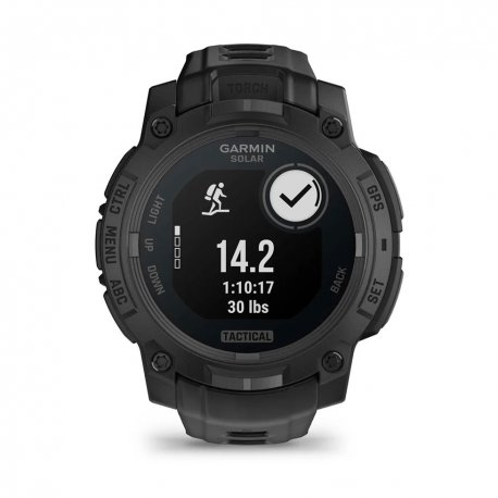 Смарт-часы Garmin Instinct 3 45mm Solar Tactical Edition Black with Black Band (010-02934-50)
