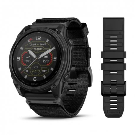 Смарт-часы Garmin Tactix 8 51mm Solar Includes Applied Ballistics Ultralight Solver (010-03407-01)