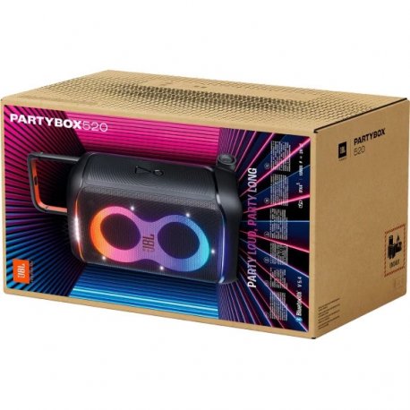 Акустична система JBL PartyBox 520 Black (JBLPARTYBOX520EU)