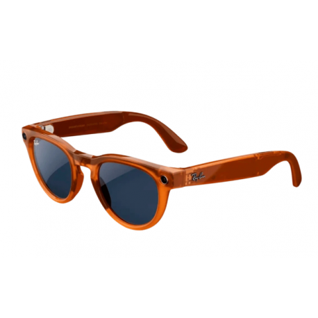 Смарт-окуляри Ray-Ban Meta Headliner Shiny Caramel Frame Clear/Sapphire Transitions (RW4009 6706MF 50-23)