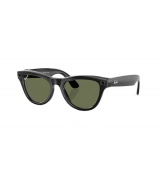 Умные очки Ray-Ban Skyler Shiny Black Frame/Green Lenses (RW4010 601/9A 52)