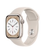 Б/в Apple Watch Series 8 41mm (GPS) Starlight Aluminum Case w. Starlight Sport Band (Як новий)