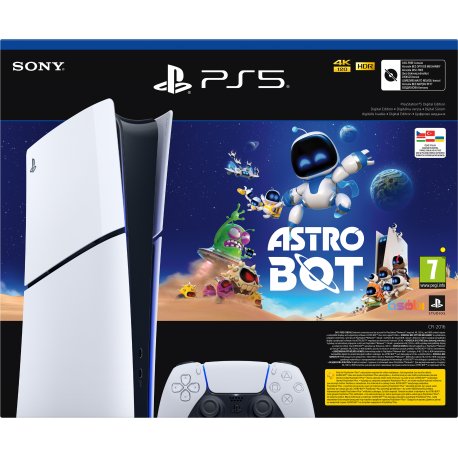 Игровая консоль Sony PlayStation 5 Slim Digital Edition 1TB (Astro Bot Bundle) EU