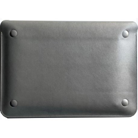 Чехол-конверт BeCover Eco Leather для MacBook Air 13/Pro 13 Gray