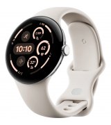 Смарт-годинник Google Pixel Watch 3 Silver Aluminum Case / Porcelain Band Active Band