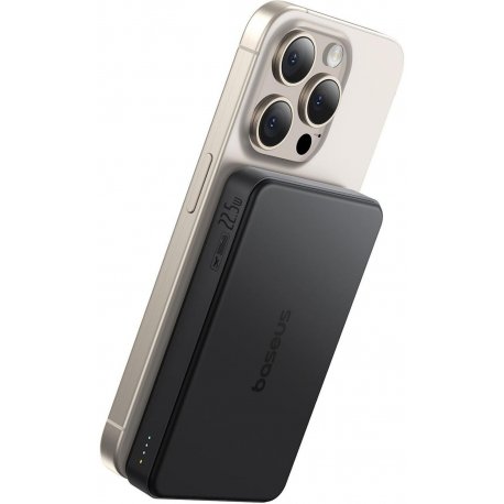 Внешний аккумулятор Baseus Airpow Ⅱ Qi2 Magnetic 10000mAh 22.5W White (P10080000123-00)