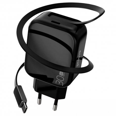 Сетевое зарядное устройство Proove Fixtape GaN 30W (Type-C) Black (WCFP30010201)