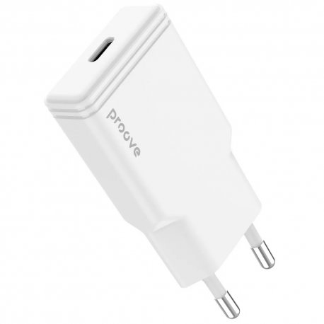 Сетевое зарядное устройство Proove Slender 20W (Type-C) White (WCSS20010002)