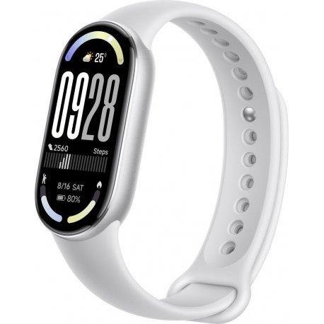 Фитнес-трекер Xiaomi Smart Band 10 Silver (BHR07PSGL)
