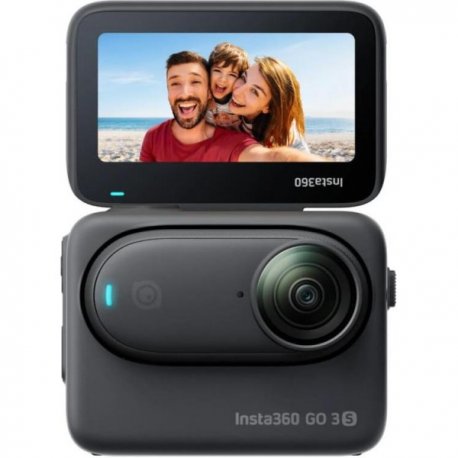 Eкшн-камера Insta360 GO 3S 4K Standard Bundle 128GB Midnight Black (CINSAATA_GO3S13)