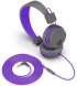 Наушники JLab JBuddies Studio Kids Graphite/Violet (IEUHJKSTUDIORGRYPRP6)