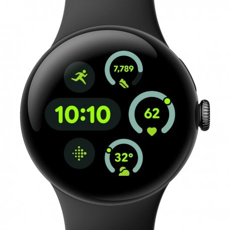 Смарт-годинник Google Pixel Watch 3 41mm Wi-Fi Matte Black Case / Obsidian Band