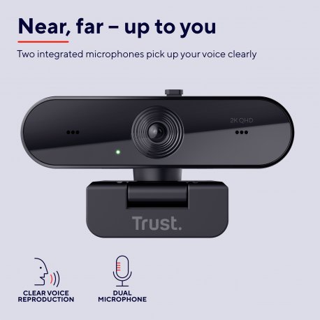 Веб-камера Trust Taxon ECO 2K QHD Black (24733_TRUST)