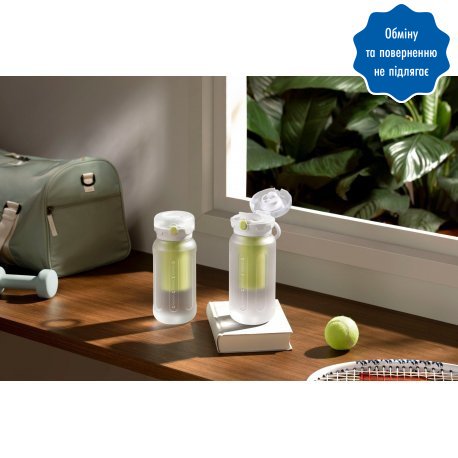 Спортивная бутылка для воды/чая Xiaomi MiJia Sports Water Bottle (1L) White (MJYDB01PL)