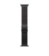 Титановый ремешок Apple для Apple Watch 49mm Milanese Loop Black Titanium - Size L (MXKH3)