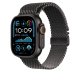 Титановий ремінець Apple для Apple Watch 49mm Milanese Loop Black Titanium - Size L (MXKH3)