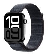 Б/у Apple Watch Series 10 46mm (GPS) Jet Black Aluminium Case with Ink Sport Loop (MXL33, MWWR3) (Как новый)