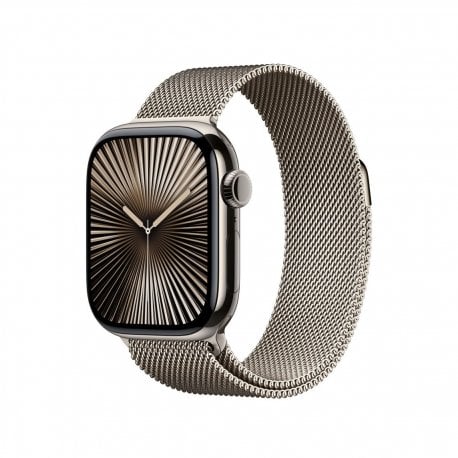 Ремінець Monblan для Apple Watch 42/44/45/46/49mm Milanese Loop Silver