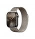 Ремінець Monblan для Apple Watch 42/44/45/46/49mm Milanese Loop Silver