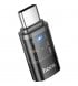 Перехідник Hoco UA36D Type-C to Lightning Black