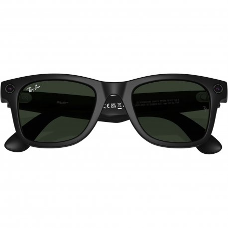 Смарт-окуляри Ray-Ban Meta Wayfarer Matte Black Frame Transitions Graphite Green Lenses (RW4006 601S1M50)