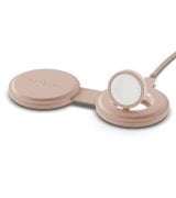 Бездротовий зарядний пристрій Satechi OntheGo 2-in-1 Desert Rose (ST-QTG21R)