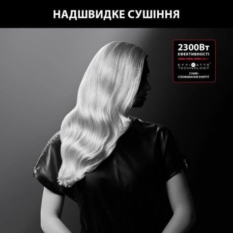 Фен Rowenta CV581LF0 Studio Dry x Karl Lagerfeld Black