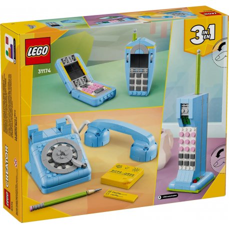  Конструктор LEGO Creator Ретро телефон (31174)