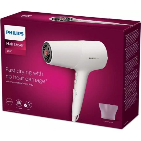 Фен Philips BHD501/00 Series 5000 White