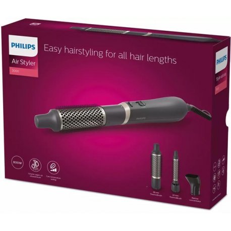 Фен-щітка Philips BHA301/00 Series 3000 Gray