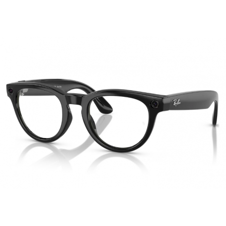 Умные очки Ray-Ban Meta Headliner Shiny Black Frame/Sapphire Transitions (RW4009F 601/MF51)