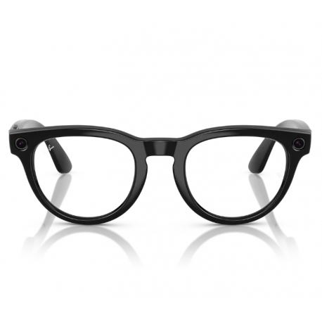 Умные очки Ray-Ban Meta Headliner Shiny Black Frame/Sapphire Transitions (RW4009F 601/MF51)