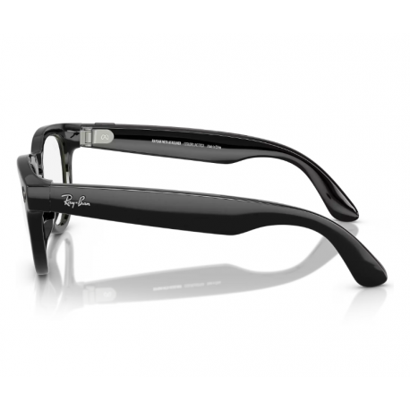 Умные очки Ray-Ban Meta Headliner Shiny Black Frame/Sapphire Transitions (RW4009F 601/MF51)