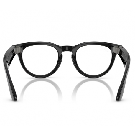 Умные очки Ray-Ban Meta Headliner Shiny Black Frame/Sapphire Transitions (RW4009F 601/MF51)