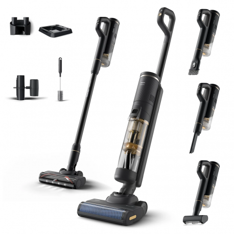Акумуляторний пилосос Philips XW7264/10 AquaTrio Series 7000 Black