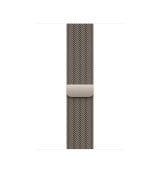 Сталевий ремінець Apple для Apple Watch 46mm Milanese Loop Natural - Size S/M (MC7J4)