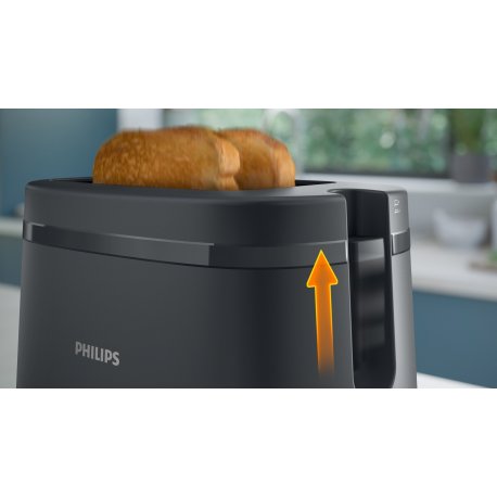 Тостер Philips HD2510/90 Essentials Collection 650Вт Dark Gray