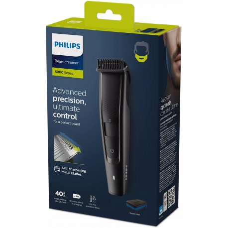 Триммер для бороды Philips BT5515/70 Series 5000 Beardtrimmer Black