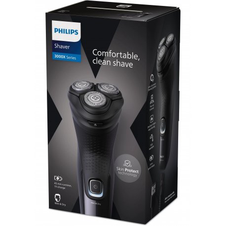 Электробритва Philips X3051/00 Series 3000X Black