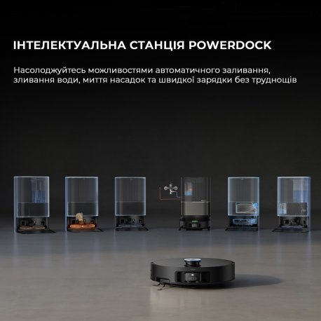 Робот-пылесос Dreame Robot Vacuum X50 Ultra Complete Black