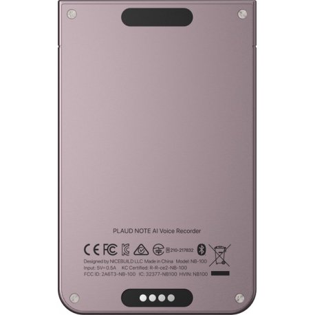 Цифровой диктофон PLAUD.AI Note ChatGPT Empowered AI Voice Recorder Starlight