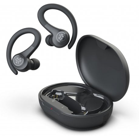 Бездротові навушники JLab Go Air Sport True Wireless Earbuds Graphite (IEUEBGAIRSPRTRBLK124)