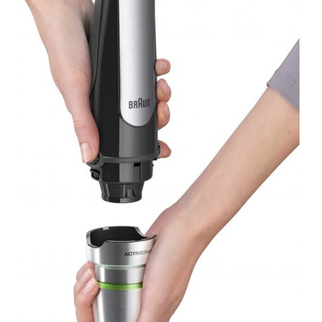 Блендер занурювальний BRAUN MQ 55254 MBK, Black, (MQ55254MBK)