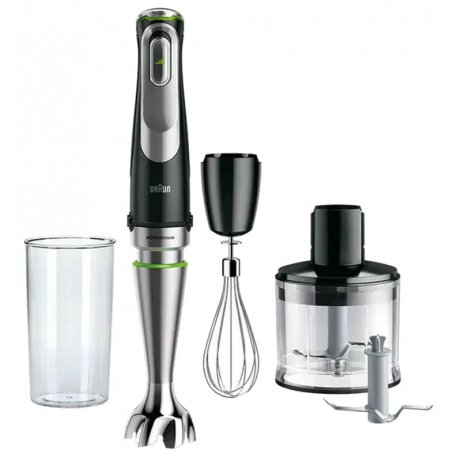 Блендер погружной BRAUN MQ 55254 MBK, Black, (MQ55254MBK)