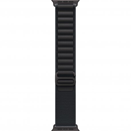 Apple Watch Ultra 3 49mm (GPS+LTE) Black Titanium Case with Black Alpine Loop - Small