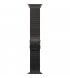 Apple Watch Ultra 3 49mm (GPS+LTE) Black Titanium Case with Black Titanium Milanese Loop - Medium