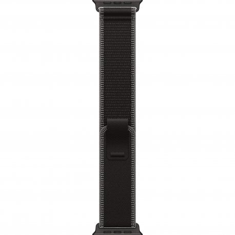 Apple Watch Ultra 3 49mm (GPS+LTE) Black Titanium Case with Black/Charcoal Trail Loop - S/M