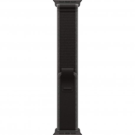 Apple Watch Ultra 3 49mm (GPS+LTE) Black Titanium Case with Black/Charcoal Trail Loop - M/L